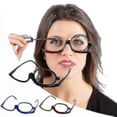 thumbnail image 1 of 2026 Women Magnifying Glasses Makeup Reading Glass Folding Eye, 1 of 5