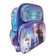 GROUP RUZ Small Backpack - Disney - Frozen 2 Elsa Olaf & Anna 12" New 008631