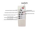 thumbnail image 4 of 5 Uds 3 2 V 7 Tablero Control Lámpara Solar Remoto para Luces Pared Del, 4 of 5