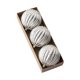 thumbnail image 4 of 3 piezas de adornos de bolas de Navidad, decoración navideña, artesanía clásica, adornos colgantes para de Navidad para compromiso, oficina,, 4 of 8
