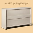 thumbnail image 3 of ARKANTOS 60" Sideboard Buffet Cabinet with 4 Ripple-Pattern Doors and Adjustable Shelves, Birch, 3 of 9