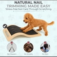 thumbnail image 2 of Tabla para rascar uñas para perros LIMENEST con 2 lijas adicionales, 2 of 8