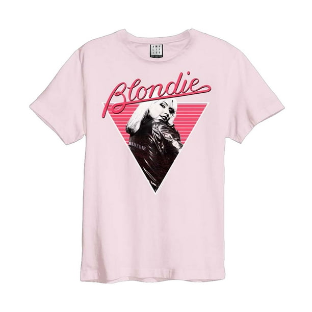 Amplified - Camiseta 74 Blondie para Adultos Unisex (Rosa)