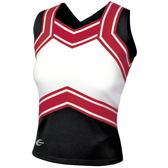 Chassé Womens' Blaze Shell Top Black/White/Red Adult Large