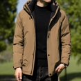 thumbnail image 2 of Ropa de diseñador para hombre, chaqueta de invierno con capucha de lujo para hombre, chaqueta acolchada impermeable con relleno de plumón de pato para hombre, abrigo para hombre, 2 of 4