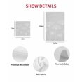 thumbnail image 7 of Grey Dandelion Kitchen Dish Towels for Drying Dishes Set of 3, Spring Modern Minimalist Country Flower Waffle Weave Microfiber Hand Tea Bathroom Towels Quick Dry & Absorbent Towel 15.7x23.6, 7 of 7