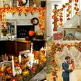 thumbnail image 6 of Fall Decor Multicolored Maple Leaf Lights, 10Ft 20LED Lights Battery Operated Fall Leaves Garland with Lights Door Lights String Home Decor Indoor Outdoor Halloween Thanksgiving Decorations, 6 of 6