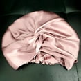 thumbnail image 4 of Yesbay Women Nightcap Soft Comfortable Faux Silk Bonnet Gentle Night Sleeping Bonnet Hair Supply, 4 of 8