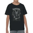 thumbnail image 2 of Krampus Gothic Illustration Art Youth's T-shirt, 2 of 3