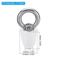thumbnail image 2 of Uxcell Silicone Rubber Tapered Plug 9.5 to 13.5mm Solid Bathtub Bungs Stopper with Ring White 3 Pieces, 2 of 5