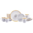 thumbnail image 1 of Vajilla de Porcelana Crown Baccara 16 piezas para 4 personas - Graywood, 1 of 5