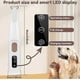 thumbnail image 3 of New Dog Paw Trimmer with LED Light Fully Waterproof Pet Hair Trimmer with LED Display Dog Clippers for Grooming 18mm Widen Blade, 3 of 5