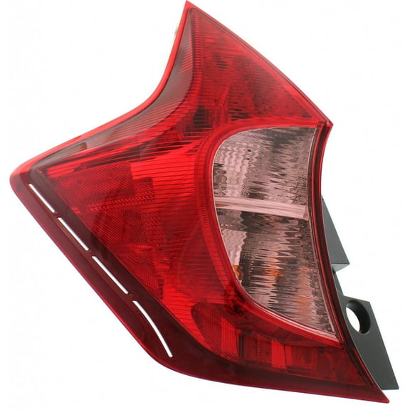 CarLights360: For Nissan Versa Note 2014 15 16 17 18 2019 Tail Light Assembly Driver Side w/Bulbs DOT Certified For NI2800200