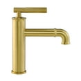thumbnail image 5 of Avallon Single Hole, Single-Handle Sleek, Bathroom Faucet in Brushed Gold, 5 of 11