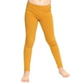 thumbnail image 2 of Stretch Is Comfort Girl's Pack of 3 Oh so Soft Footless Leggings | Child Size 4-14, 2 of 6
