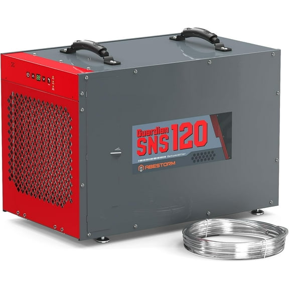 Abestorm 235 Pint Commercial Dehumidifiers for Crawl Space, Basement, Whole Homes up to 3,300 sq. ft, Water Damage Restoration Equipment with Pump and Drain Hose