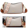 thumbnail image 4 of Bolso Bandolera PU Hobo Cuero para Mujer Correas Guitarra Comprador, 4 of 9