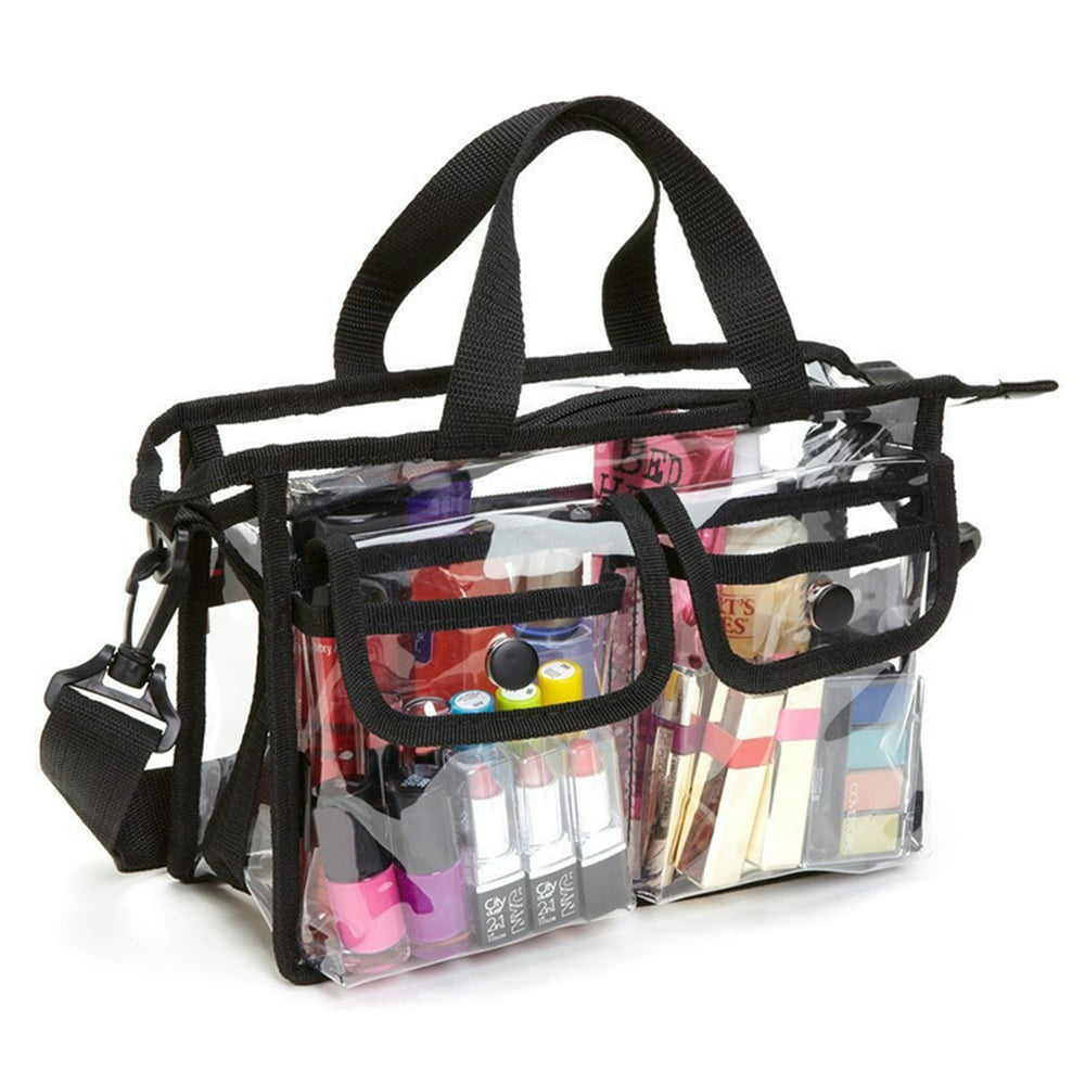 esafio Clear Makeup Set Bag Transparent Cosmetic Storage Bag Travel