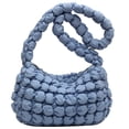 thumbnail image 1 of Bolsos tipo hobo con burbujas para mujer, bolso de mano acolchado para mujer, bolsos cruzados acolchados para mujer, bolso tipo hobo ligero y moderno, bolso de hombro acolchado, 1 of 5