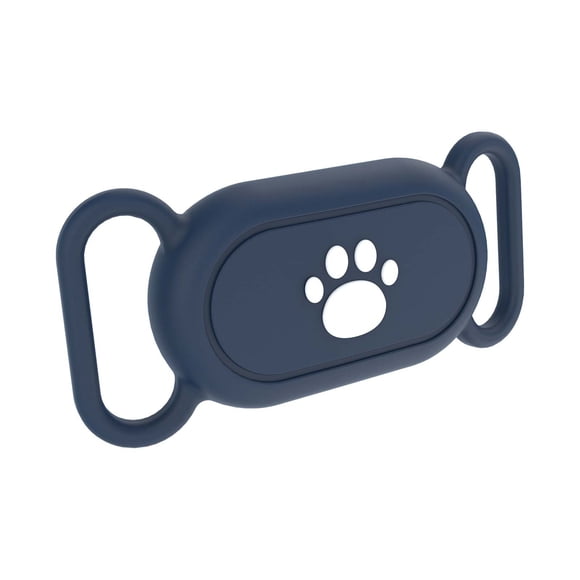 Localizador de mascotas con funda protectora de silicona, dispositivo antipérdida para gatos y perros, rastreador impermeable para mascotas, funda inteligente