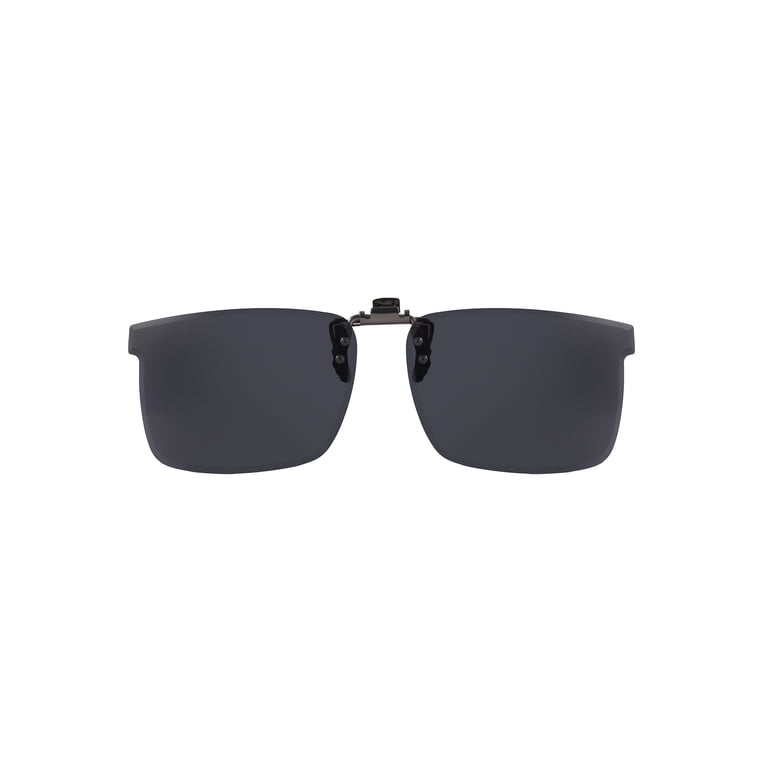 Solar Shield Rectangle Flip-Up Sunglasses photo 1