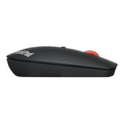 Lenovo ThinkPad Bluetooth Silent Mouse - Optical - Wireless - Bluetooth - Black - 2400 dpi - Scroll Wheel - 3 Button(s)