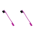 thumbnail image 1 of Cepillo Control Bordes para Cepillar Los Hacia Atrás Peinar () Púrpura, 1 of 4