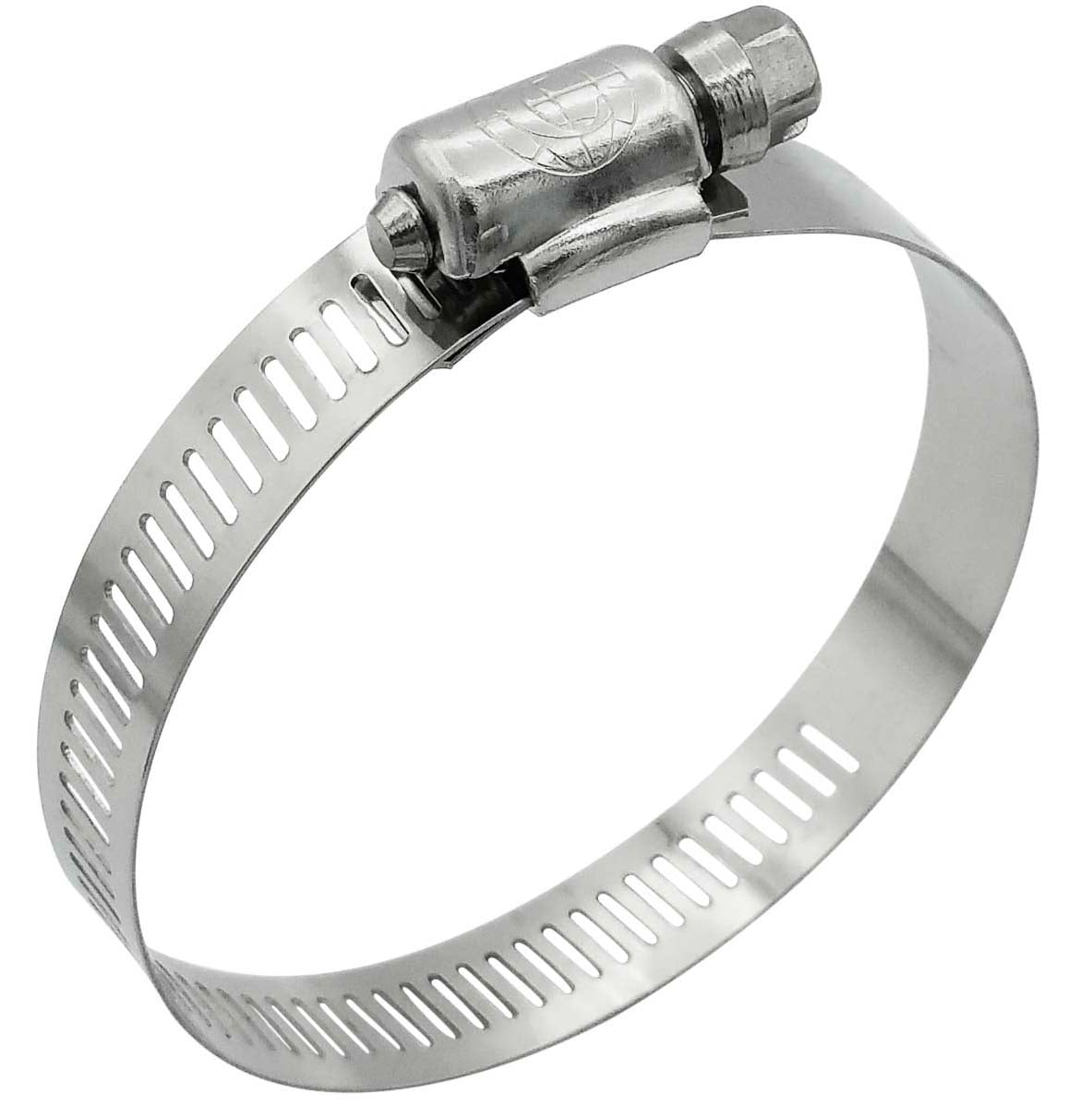 AIPRODA Micro Hose Clamp Adjustable 304 Stainless Steel Duct Clamps,Worm Gear Adjustable Hose Clamp 27-51mm Pack of 6