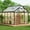 Upgraded Handle For Black Sunroom Door 6*8, variant on Accreate Sunroom Style Aluminum Greenhouse With Durable Polycarbonate And Sliding Entryways