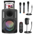 thumbnail image 1 of Sistema de altavoces PA portátil PyleUSA PHPWA8TB con 2 Mi inalámbricos, 1 of 7