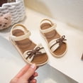 thumbnail image 3 of Liyamei Fashionable Open Toe Sandals For Girls Soft Sole Casual Summer Footwear For Big Kids And Elementary School Students Girls Flat Sandals Size 10, 3 of 5