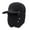 Black, variant on Unisex Winter Hat Thickened Fleece Lined Ear Protection Windoroof Buckle Fasten Heat Retention Outdoor Skiing Skating Snowboarding Lei Feng Hat