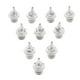 thumbnail image 5 of 10 crampones antideslizantes para calzado de acero al carbono. Plata pequeña 13.8 mm, 5 of 7