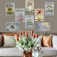thumbnail image 7 of Butterfly Bird Garden Sunflowers Shine on Vintage Tin Bar Sign Country Farm Kitchen Wall Home Decor Art Signs Gift for Friend 8X12Inch, 7 of 7