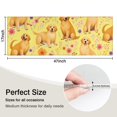 thumbnail image 5 of Golden Retrievers and Pioneer Flower Kitchen Rug Mat,Kitchen Runner Rugs Non Skid Washable,Decorative Kitchen Floor Mats for Kitchen,Sink,Laundry,17"X47", 5 of 5