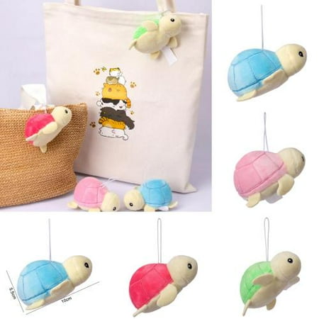 

Cheers.US Plush Pendant Elastic Multifunctional PP Cotton Little Turtle Plush Pendant Soft Decorative Lightweight Workmanship Plush Doll is Comfortable to Touch Durable and not Easy to Fade or Shed