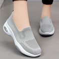 thumbnail image 4 of Willtoo Orthopedic Shoes for Women Mesh Breathable Non Slip Sneakers Arch Support Relaxed Walking Shoes Versatile Slip on, 4 of 6
