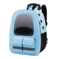 thumbnail image 2 of Mochilas Portadoras para , Duradero, Portátil, Ventilado, , , Perros, Mochilas Portadoras, Por Aerolínea, Diseñado para Viaje - Blue Azul Salvador Burbuja transportadora para gatos, 2 of 10