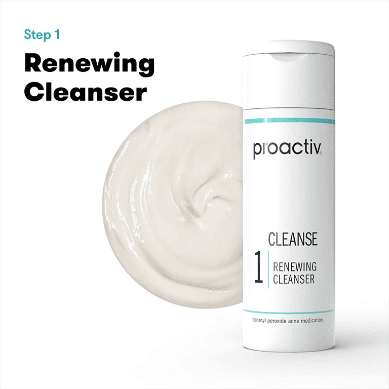 Proactiv 3 Step Acne Treatment Benzoyl Peroxide Face Wash