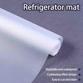 thumbnail image 2 of Tapis de Réfrigérateur Lavables Imperméables EVA Tapis d'Étagère de Réfrigérateur Découpables Coussinets de Placard Transparents Absorption d'Humidité Antidérapants Sets de Table pour Table de Cuisine Étagères Légumes, 2 of 9