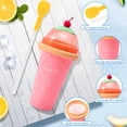 thumbnail image 4 of Taza para granizados, taza mágica congelada rápida, tazas para batidos con tapas y pajitas, taza para hacer granizados de doble capa, taza de hielo portátil para apretar, regalos de Navidad para famil, 4 of 5