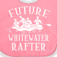 thumbnail image 4 of Inktastic Whitewater Rafting Water Sports Boys or Girls Baby Bib, 4 of 4