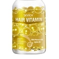 thumbnail image 4 of Tratamiento Anti Encrespamiento Cabello Suave Y Cápsula Esencia Argan Aceite de Aguacate Acondicionamiento - dorado Yinane tratamiento capilar suero capilar, 4 of 8