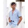 thumbnail image 3 of COOFANDY Mens Vacation Shirts Fashion Summer Beach Shirts for Men, 3 of 7