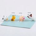 thumbnail image 4 of DIY colgantes hechos a mano encantos lindo animal resina pendientes colgantes hacer pendientes collar dijes para pulsera pato abeja pendiente colgante llavero con colgante, abeja 10 piezas brillar Hogar, 4 of 4