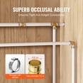 thumbnail image 6 of VEVOR Pipe Fittings, 1/2" 45PCS (15xStraight, 15xElbows, 15xTees) Brass Pipe Fittings, Push-Fit Pipe Connector Brass Air Fittings, Plumbing Fittings Adapter for Heating/Shower Systems, Water Pipes, 6 of 9