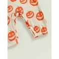 thumbnail image 7 of Wassery Infant Baby Boys Halloween Clothes Sleeveless Crew Neck Pumpkin Print Jumpsuits 3M 6M 12M 18M 24M Newborn Boys Fall Casual Clothing, 7 of 7