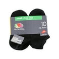 thumbnail image 4 of Fruit of the Loom Boys Durable No Show Socks, 10 Pack, 4 of 5