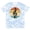 Tie Dye Blue, variant on Inktastic Music Treble Clef Marching Band T-Shirt