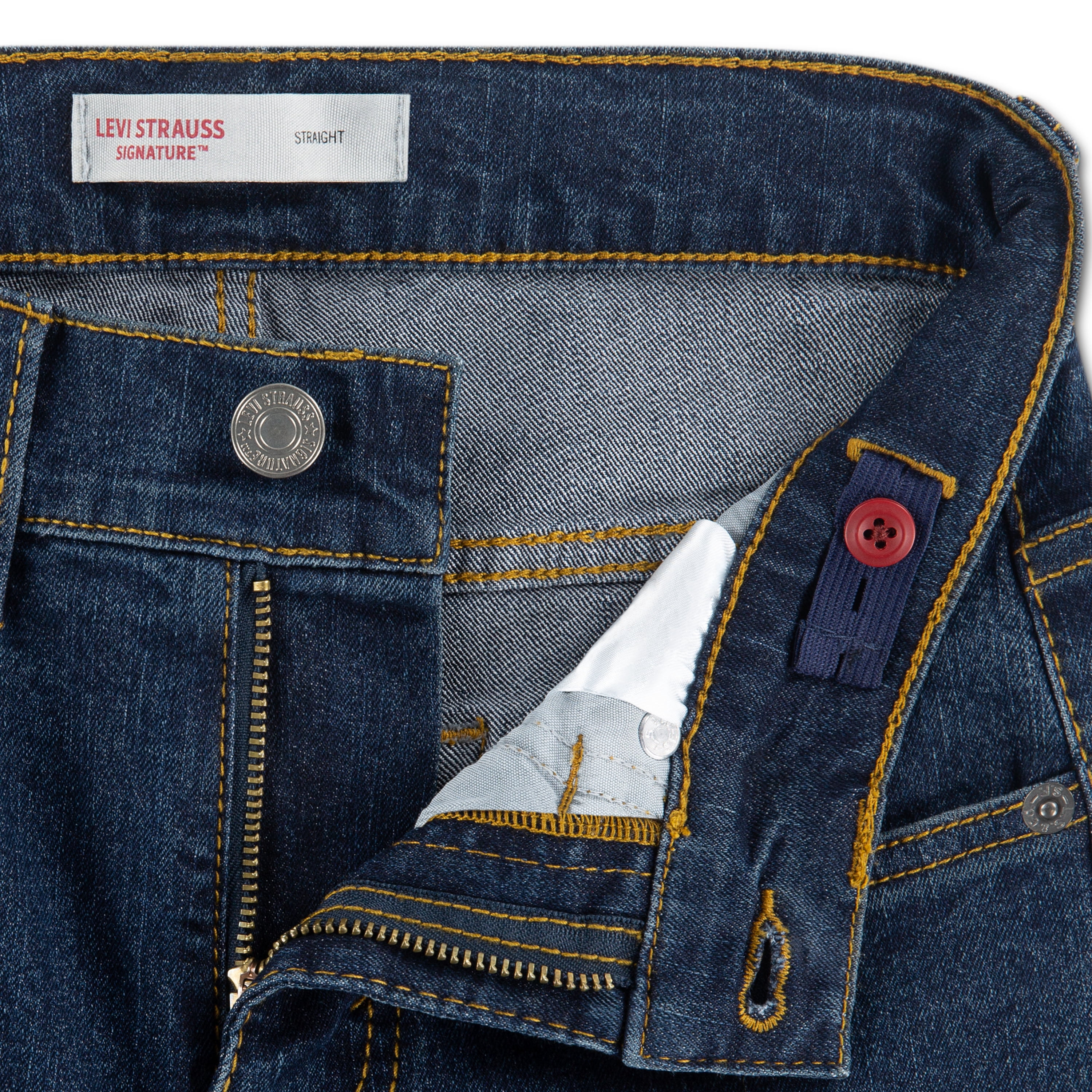 Levi Strauss Signature Boys Straight-Leg Jean, Size 4-18